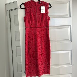 Bardot Lace Midi Dress NWT